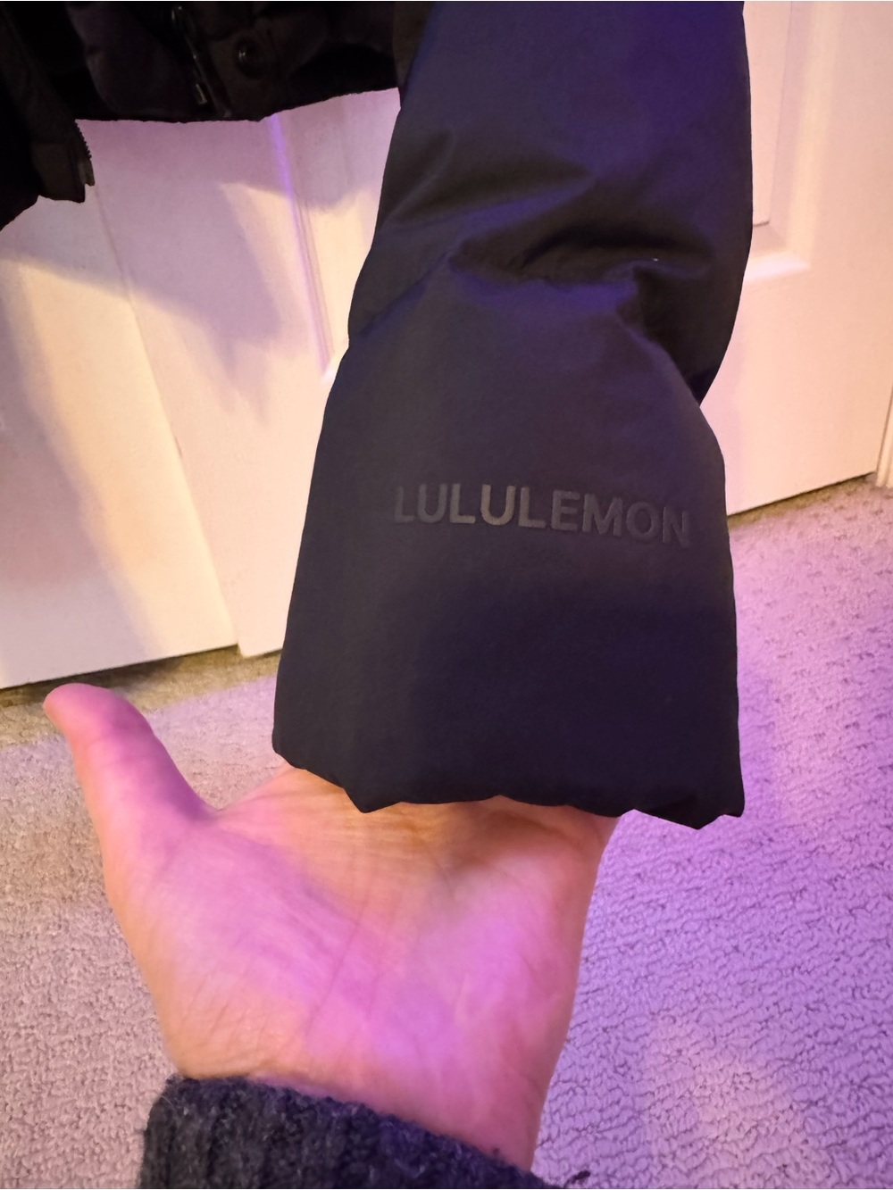 Lululemon Cropped Puffer Jacket | Size 0 | Like New - Picture 2 of 6